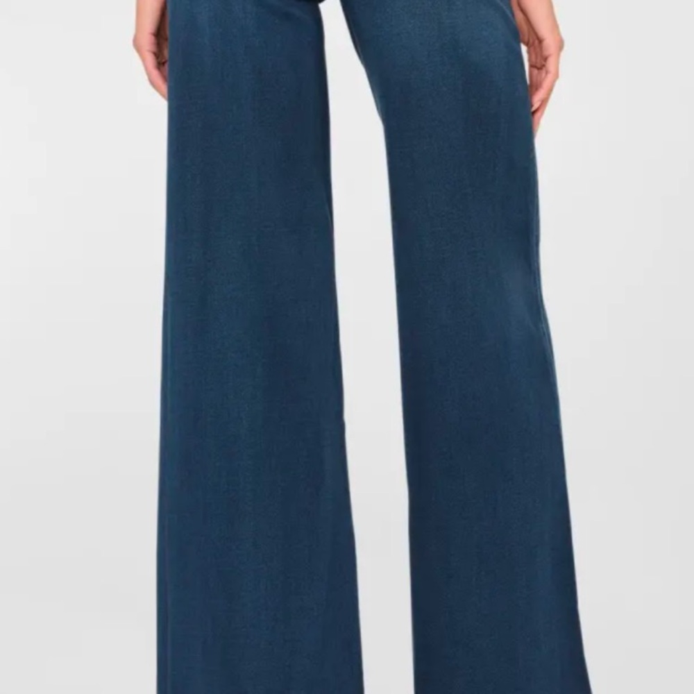 DL1961 Hepburn wideleg cuttoff hem